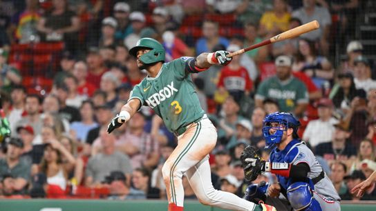 Red Sox explode for 10 runs, crush Rangers as Ceddanne Rafaela tallies three hits taken at BSJ Headquarters. Photo by Eric Canha-Imagn Images